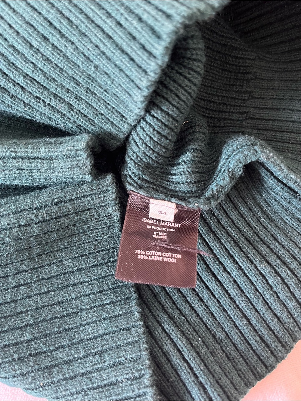 Isabel Marant Koyle sweater green 34 - Picture 9 of 9